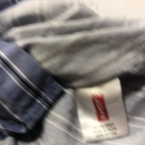 Levi’s Red Tab Button Down Striped Long Sleeve 2010 XL - Picture 3 of 8